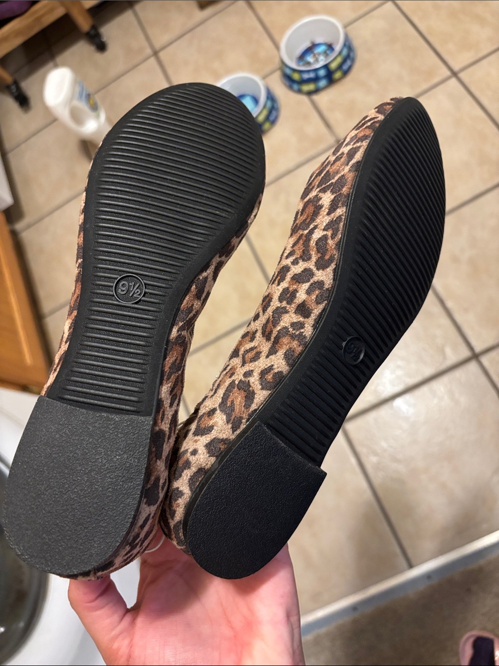 Mossimo Supply Co. Leopard Print Ballet Flats - tan & black - Picture 4 of 5